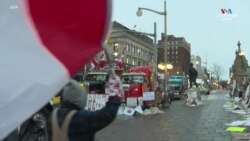 Բեռնատարի վարորդները 14-րդ օրն է, ինչ Covid-ի առողջության կանոնների դեմ ցույց են անում Կանադայի մայրաքաղաքում