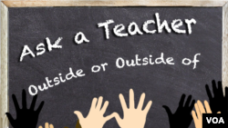 Should we think ‘outside’ or “outside of” the box?