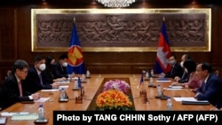 CAMBODIA-ASEAN-DIPLOMACY (TANG CHHIN Sothy / AFP)