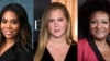 Aktris Regina Hall, Amy Schumer ak Wanda Sykes nan poupale ak oganizate 94e pri Akademi yo (Oscar) pou anime sware a. 