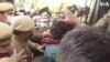 New Delhi Police Detain Protesters Demonstrating Against Hijab Ban 