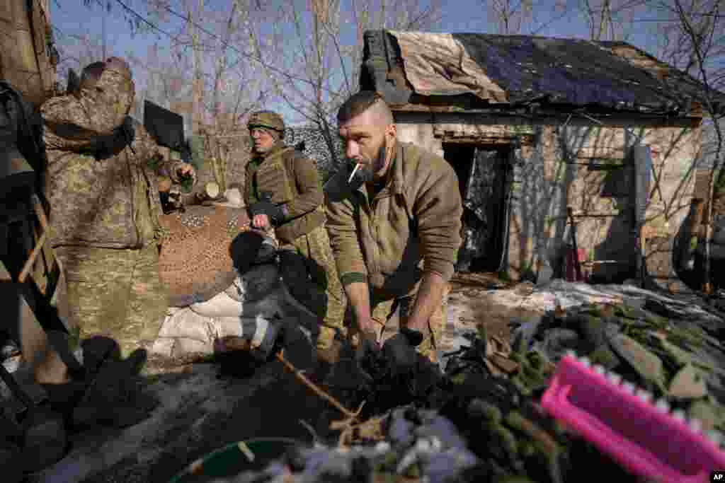 Ukraina kuchlari, Lugansk, 14-fevral, 2022