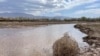 FILE - This April 10, 2022, image shows the Rio Grande in Albuquerque, New Mexico. Mexico and the U.S. said they have reached an agreement they hope will help Mexico be timelier with its water-sharing payments in the Rio Bravo watershed, also known as the Rio Grande. 