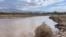 FILE - This April 10, 2022, image shows the Rio Grande in Albuquerque, New Mexico. Mexico and the U.S. said they have reached an agreement they hope will help Mexico be timelier with its water-sharing payments in the Rio Bravo watershed, also known as the Rio Grande. 