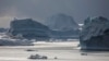 FILE - Icebergs float in Disko Bay, near Ilulissat, Greenland, Sept. 14, 2021. 