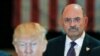 Le directeur financier de la Trump Organization, Allen Weisselberg, avec Donald Trump lors d'une conférence de presse à la Trump Tower à Manhattan, New York, États-Unis, le 31 mai 2016. 