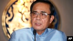 ထိုင်းဝန်ကြီးချုပ် ဗိုလ်ချုပ်ဟောင်း Prayuth Chan-ocha 
