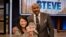Mage Nala da mai ita Varisiri a dandalin Steve Harvey Show.