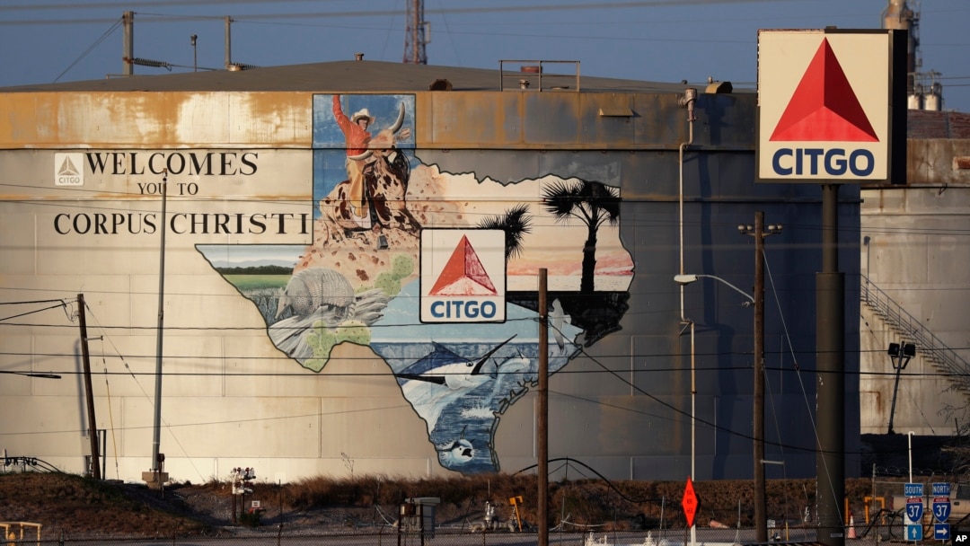 Gráfica de archivo de una de las refinerías de la filial petrolera Citgo en Corpus Christi, Texas, en Estados Unidos, el 21 de agosto de 2019.