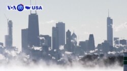 VOA60 America - Death Toll Reaches 11 as US Suffers Record Cold