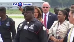 VOA60 Afirka: Uwargidan Shugaban Kasar Amurka Melania Trump Ta Isa Ghana A Yau Talata