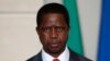 FILE - Zambia's President Edgar Lungu attends a signing ceremony at the Elysee Palace in Paris, Monday, Feb. 8, 2016.