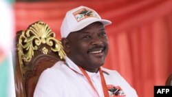 Président Pierre Nkurunziza oyo azali kobima na bokonzi na Burundi akufi na mibu 55, Bujumbura, Burundi, 9 juin 2020.