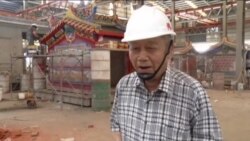 台湾工厂预制庙宇受到海外信徒欢迎