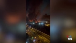 ویدیوی شهروند-خبرنگاران وقوع انفجارهای مهیب در نزدیکی شهرک اکباتان را ثبت کرده است