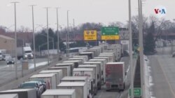 Expectativa por protestas de transportistas entre Canadá y EE.UU.