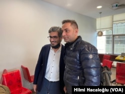 Gazeteciler Barış Pehlivan ve Murat Ağırel