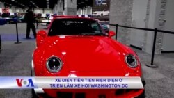 Xe điện tiên tiến hiện diện ở Triển lãm xe hơi Washington 