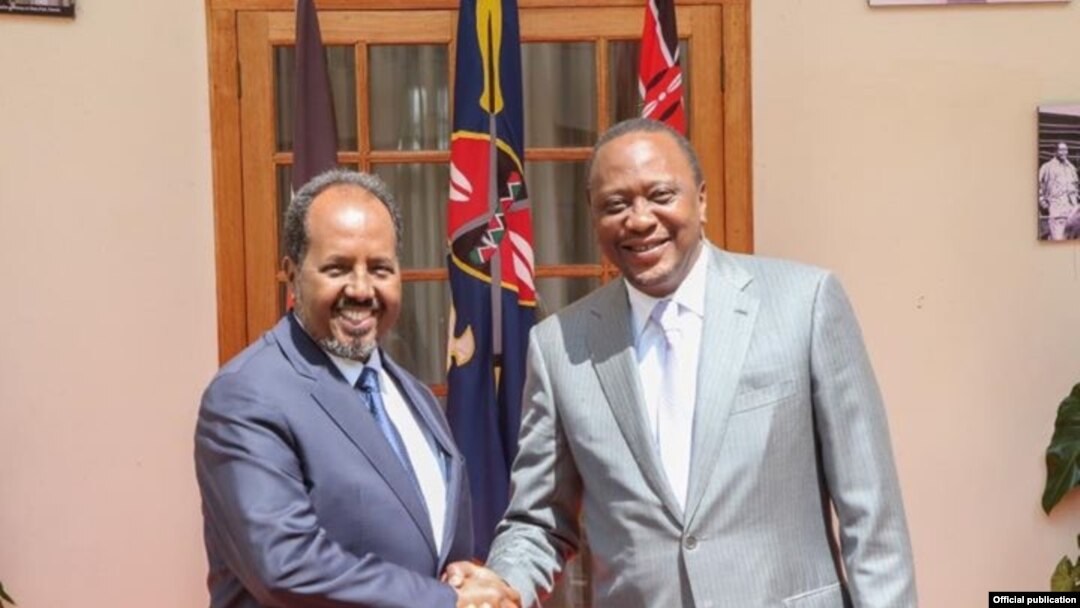 Xasan Sheekh iyo Uhuru Kenyatta