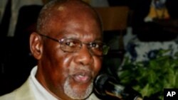 Zimbabwe opposition party leader Dumiso Dabengwa. 