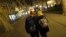 Same-sex couple Mima Simic and Marta Sisak walk in Zagreb, Croatia, Nov. 26, 2013. 