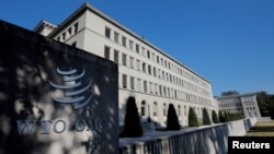 Trụ sở Tổ chức Thương mại Thế giới (WTO) ở Geneva, Thụy Sĩ.