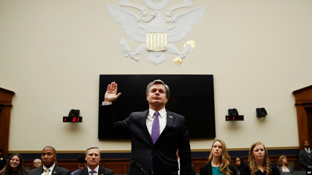 Direktor FBI Kristofer Vrej u Kongresu