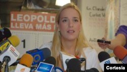 Tintori espera que el Papa interceda por los venezolanos.