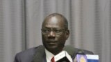 FILE - South Sudan's Information Minister Michael Makuei.