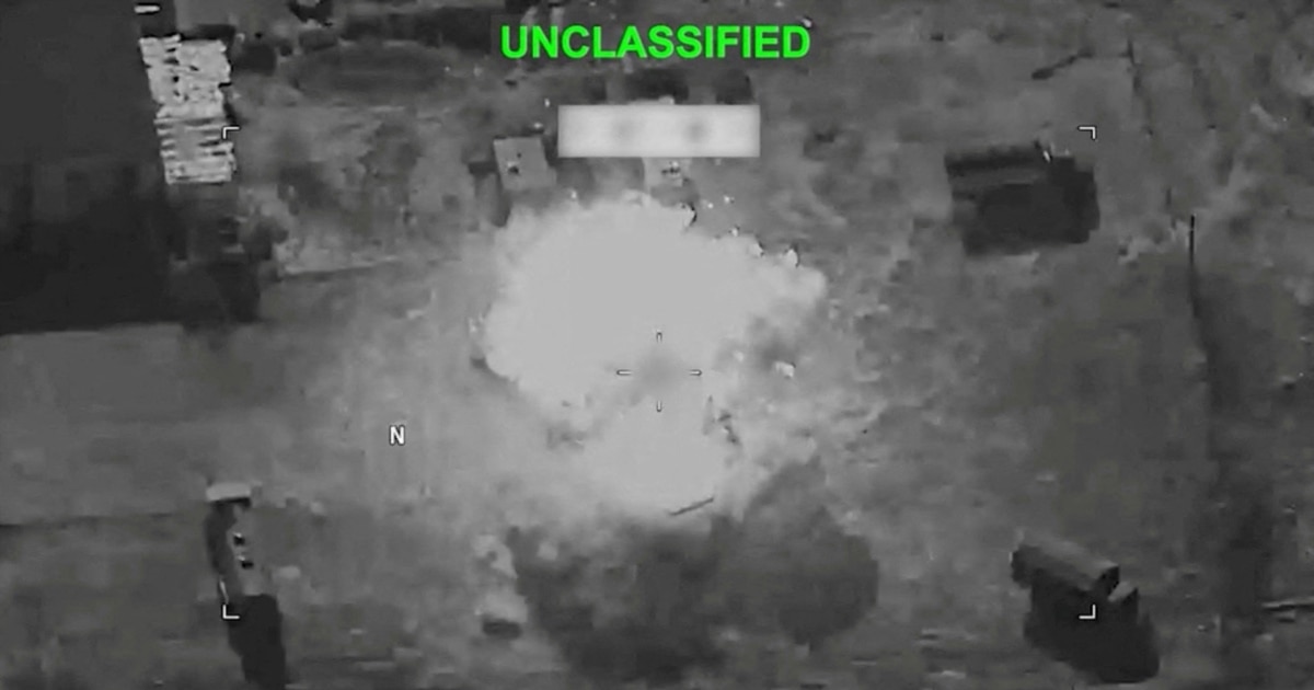 U.S. Military Strikes Dozens of Iranian Revolutionary Guard Bases