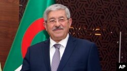 L’ancien premier ministre algérien Ahmed Ouyahia, à Alger, le 17 septembre 2018.