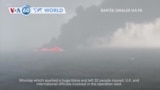 VOA60 World - Rescue operation underway in North Sea after oil tanker and cargo ship collide