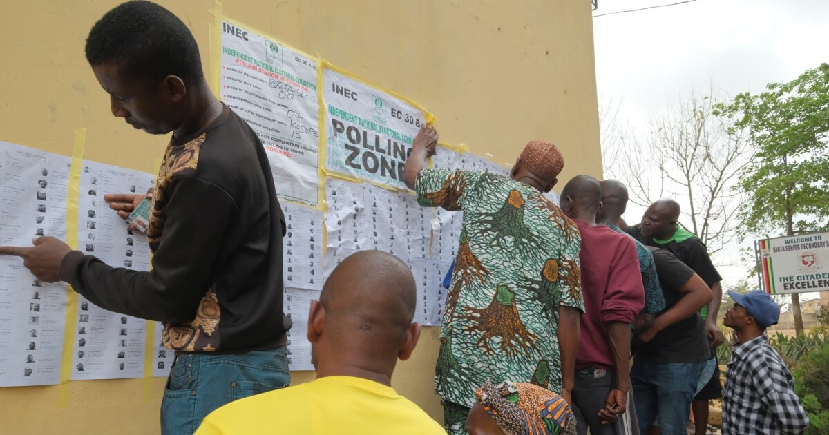 Les Nigérians aux urnes pour élire leur prochain président