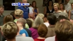 VOA60 America - Hillary Clinton losing support in Iowa - August 31, 2015