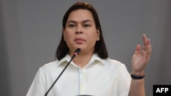 Wakil Presiden Filipina Sara Duterte akan menghadapi sidang pemakzulan bulan Juni mendatang (foto: dok). 