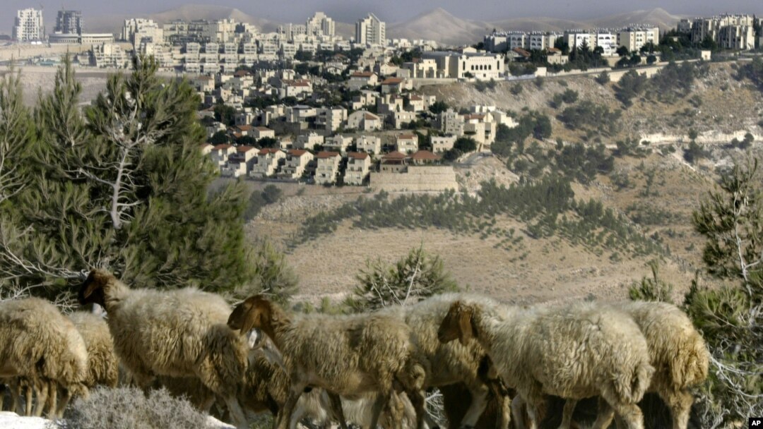 En la imagen, un asentamiento judío al este de Jerusalén.