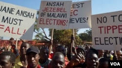 Le Malawi fait face à une vague de protestations depuis que le président Peter Mutharika a obtenu un deuxième mandat en mai, la plupart se terminant par des violences.