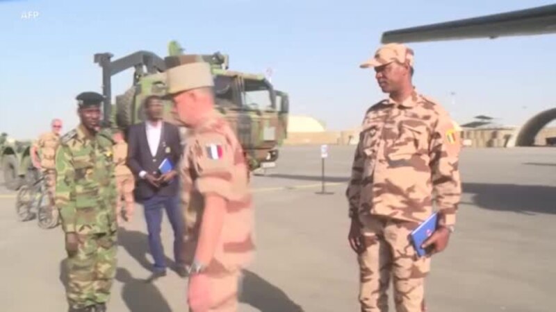 Visite de la base Barkhane au Tchad