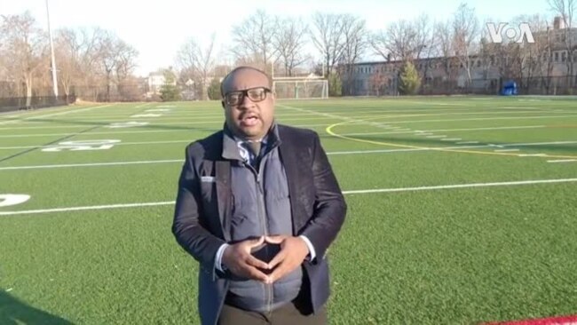 Ayisyen Ameriken Junior Colson Enpresyonan sou Teren Foutbol Zepol Kare