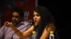 FILE - Indian journalist and author Rana Ayyub speaks in New Delhi, May 27, 2016. In February 2022, United Nations-appointed independent rights experts called on Indian authorities to stop harassment against Ayyub. 