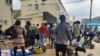 Street market, Sao Tome e Principe, 