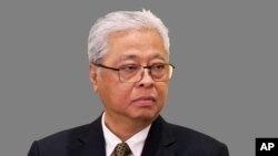 នាយករដ្ឋមន្ត្រី​ម៉ាឡេស៊ី លោក Dato' Sri Ismail bin Yaakob ថ្ងៃទី២៧ ខែសីហា ឆ្នាំ២០២១។ (AP) 