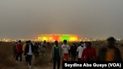 Le Stade du Sénégal a été inauguré à Diamniadio, au Sénégal, le 22 février 2022. (VOA/ Seydina Aba Gueye)