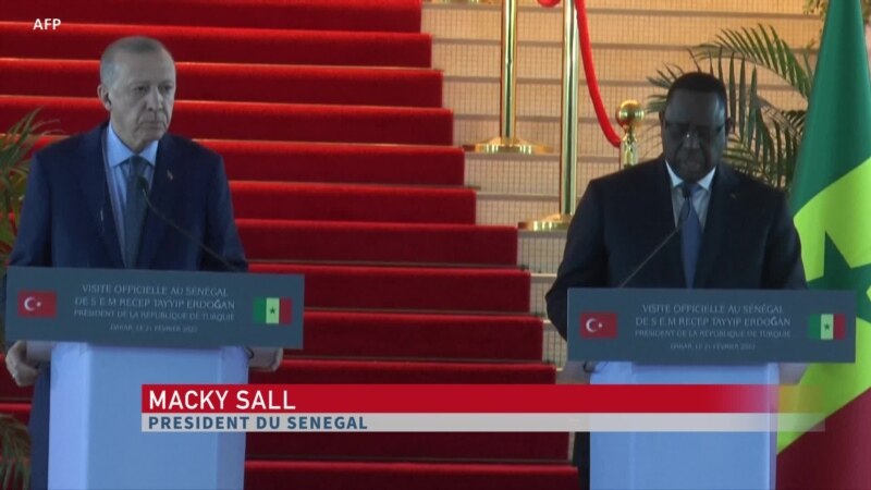 Après la RDC, le président turc s'est rendu au Sénégal