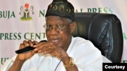 Ministan yada labarai Alhaji Lai Mohammed