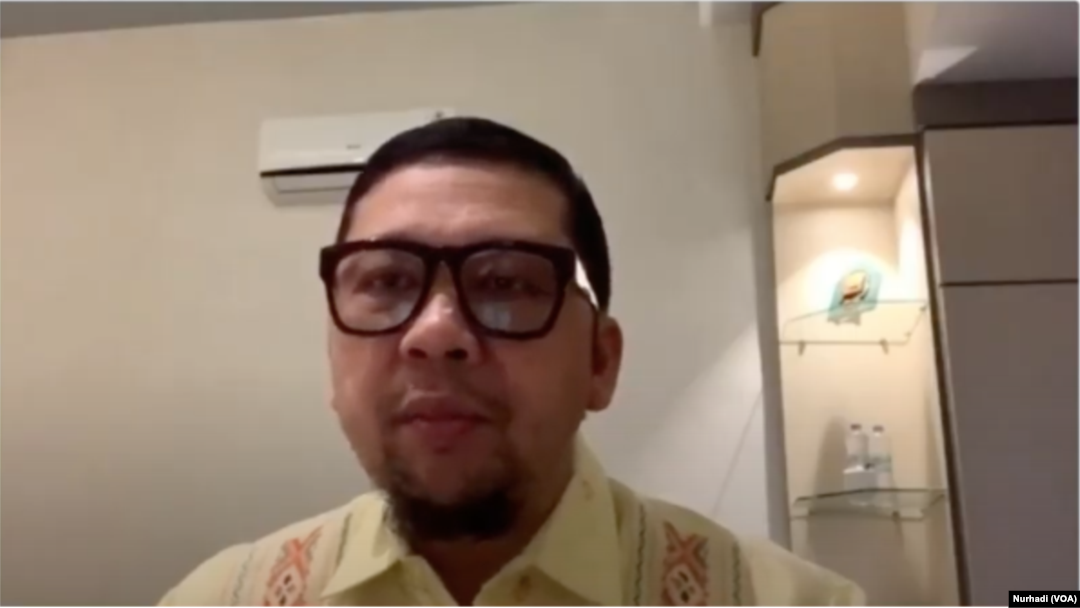 Ketua Komisi II DPR RI Doli Kurnia Tanjung dalam tangkapan layar. (Foto: VOA/Nurhadi)