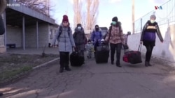 Արևելյան Ուկրաինայի բնակիչները ապստամբների կողմից վերահսկվող շրջանից տարհանվել են Ռուսաստան