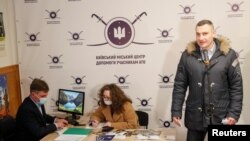 Kiev Belediye Başkanı, eski dünya ağır siklet boks şampiyonu Vitali Kliçko