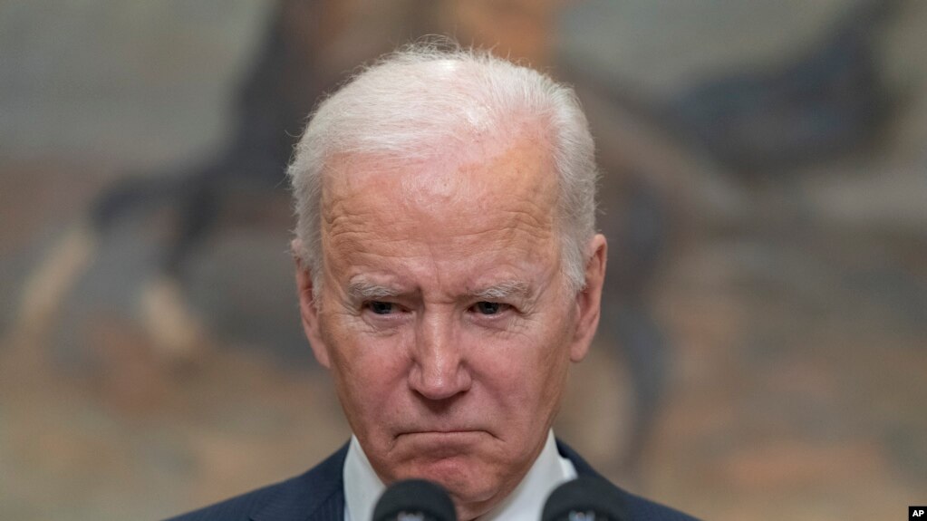 Ông Biden đang đối mặt cuộc khủng hoảng ở Ukraine