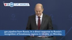 VOA60 World - Western Allies Impose Sanctions Against Russia After Putin Sends Troops into Eastern Ukraine